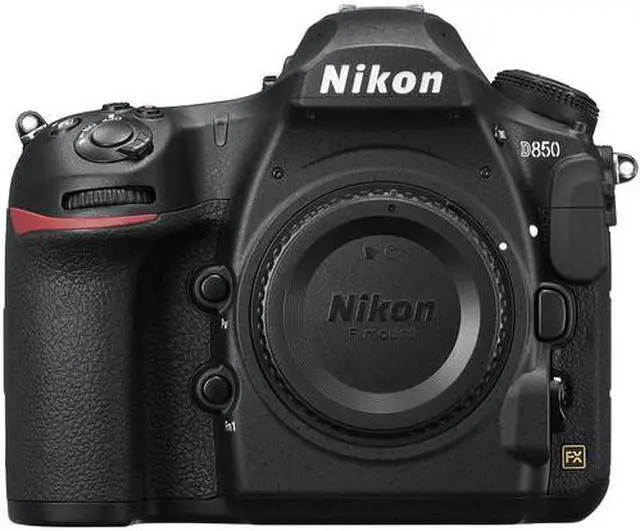 Alt view image 2 of 4 - Nikon D850 DSLR Camera (Body Only) 1585 (International Model) + EN-EL15 Replacement Li-on Battery + Carrying Case + Deluxe Cleaning Kit + Memory Card Wallet + MicroFiber Cloth Bundle