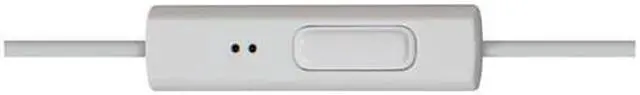 Alt view image 10 of 11 - Panasonic Rp-tcm125-w Tcm125 Earbuds With Remote & Microphone (White)