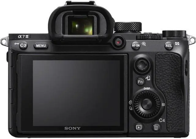 Alt view image 2 of 8 - Sony Alpha a7 III Mirrorless Digital Camera (Body Only) Bundle - With Bag, Extra Battery, 64GB Memory Card, Memory Card Reader and More