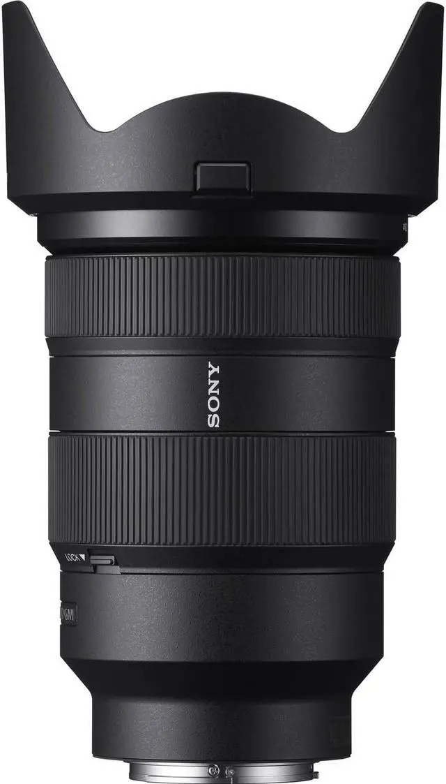 Alt view image 5 of 18 - Sony - 24 mm to 70 mm - f/2.8 - Zoom Lens for Sony E - Designed for Camera - 82 mm Attachment - 0.24x Magnification - 2.9x Optical Zoom - 5.4"Length - 3.4"Diameter