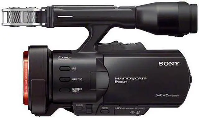 Alt view image 2 of 6 - Sony NEX-VG900 Full-Frame Interchangeable Lens Camcorder