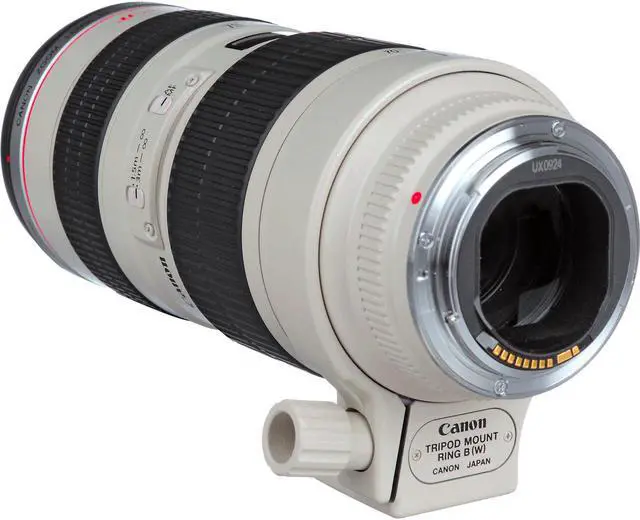 Alt view image 4 of 8 - Canon 2569A004 70-200 mm f2.8L USM Camera Lens - White