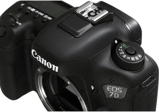 Alt view image 4 of 8 - Canon EOS 7D Mark II DSLR Camera (Body Only)