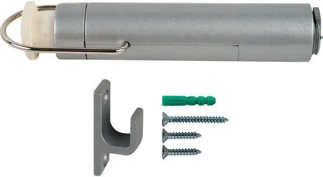 Main image of Sierra Tools Fast Installation Automatic Door Stop, Silver