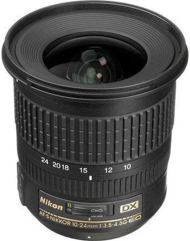 Main image of Nikon AF-S DX NIKKOR 10-24mm f/3.5-4.5G ED Zoom Lens with Auto Focus for Nikon DSLR Cameras International Version
