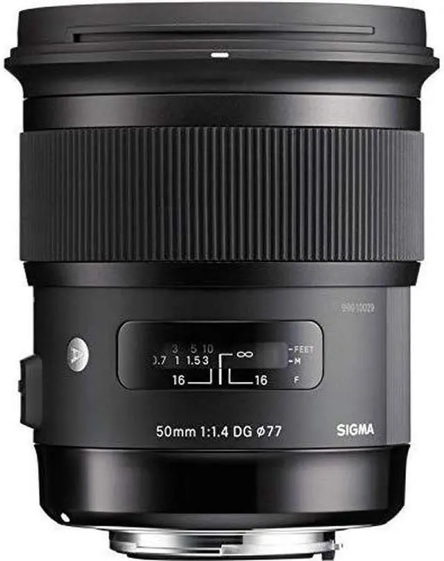 Alt view image 2 of 8 - Sigma 50mm f/1.4 DG HSM Art Lens for Nikon F Deluxe Kit
