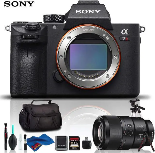 Main image of Sony Alpha a7R III Mirrorless Digital Camera with 90mm Lens - Deluxe Kit