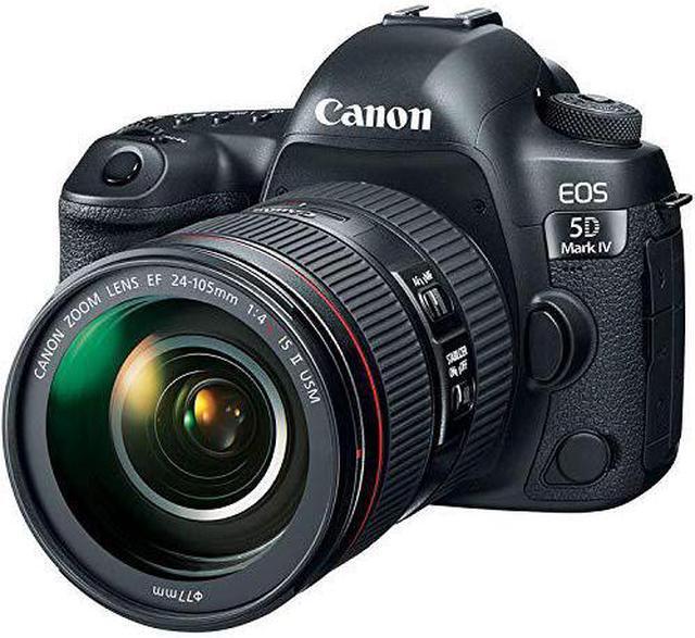 Alt view image 6 of 7 - Canon EOS 5D Mark IV DSLR Camera with 24-105mm f/4L II Lens (Intl Model) Ultimate Bundle