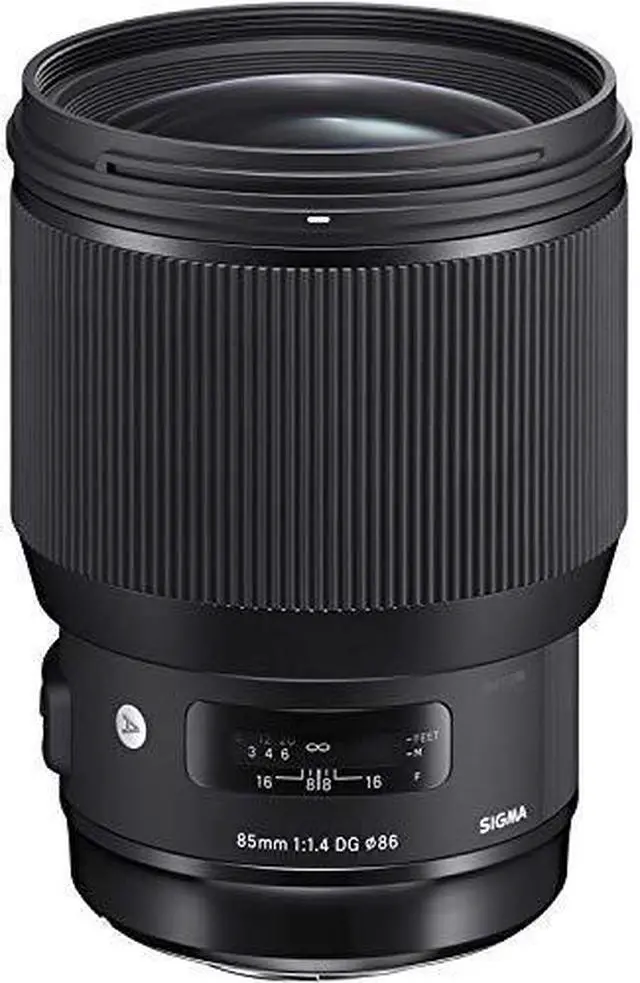 Alt view image 6 of 6 - Sigma 85mm f/1.4 DG HSM Art Lens for Nikon F Deluxe Kit