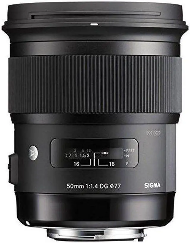 Alt view image 2 of 5 - Sigma 50mm f/1.4 DG HSM Art Lens for Canon EF Deluxe Kit