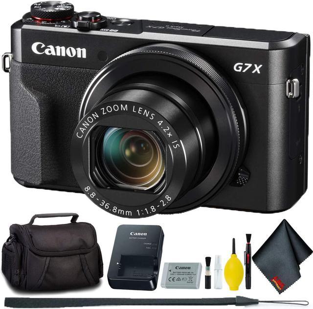 Canon PowerShot G7 X Mark II Digital Camera Basic Bundle - Newegg.com