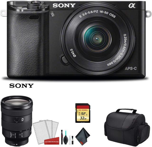 Sony A6400 Camera and Sony FE 24-105mm F4 G OSS Lens