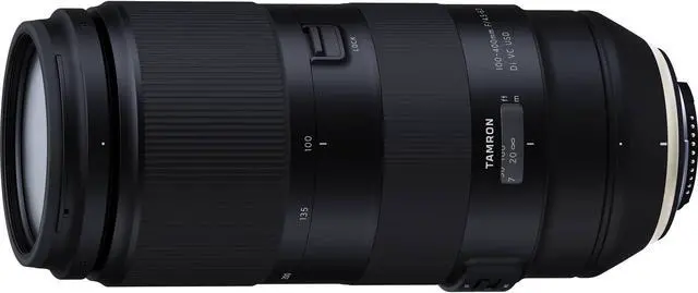 Alt view image 2 of 6 - Tamron 100-400mm f/4.5-6.3 Di VC USD Lens for Nikon F AFA035N-700 (International Model) + 72mm UV Filter + Lens Cap Keeper + MicroFiber Cloth Bundle
