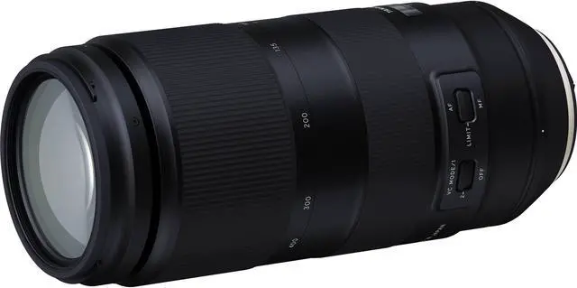 Alt view image 3 of 6 - Tamron 100-400mm f/4.5-6.3 Di VC USD Lens for Nikon F AFA035N-700 (International Model) + 72mm UV Filter + Lens Cap Keeper + MicroFiber Cloth Bundle
