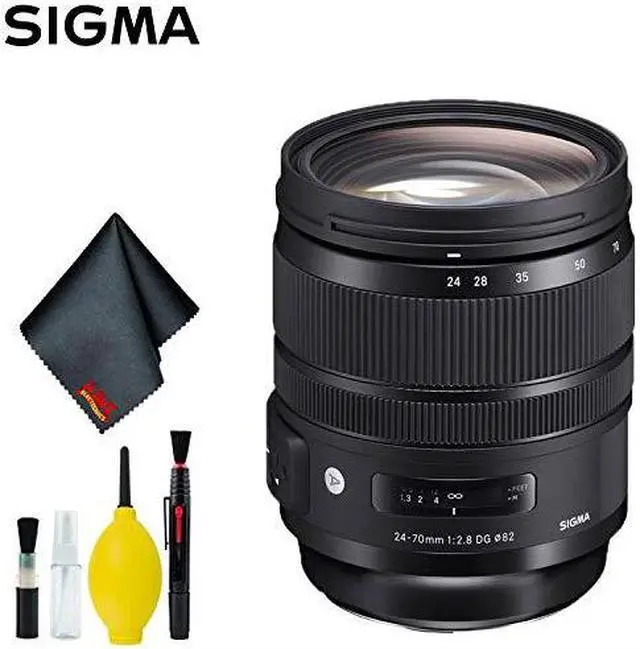 Alt view image 4 of 6 - Sigma 24-70mm f/2.8 DG OS HSM Art Lens for Nikon F (Intl Model) Standard Kit