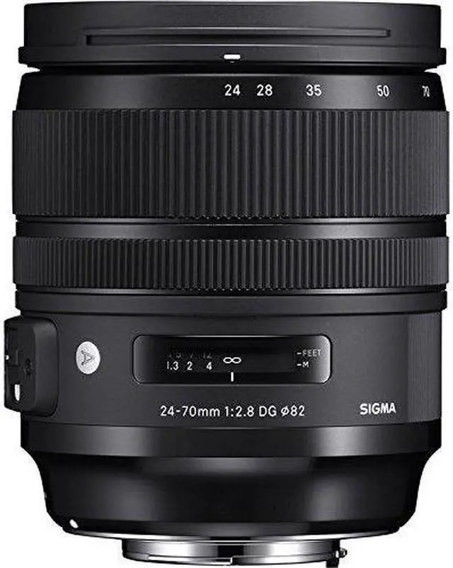 Alt view image 2 of 6 - Sigma 24-70mm f/2.8 DG OS HSM Art Lens for Nikon F (Intl Model) Deluxe Kit
