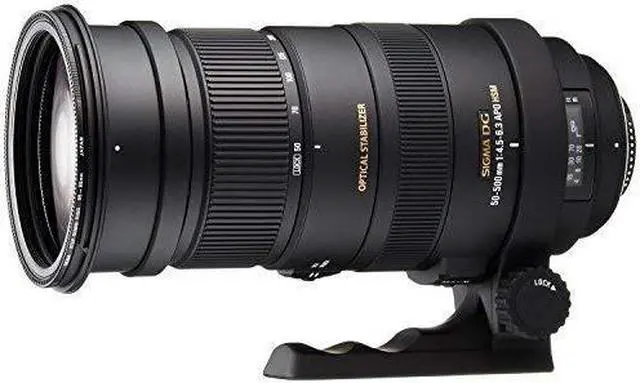 Main image of Sigma 738306 50-500mm F/4.5-6.3 APO DG OS HSM SLD Ultra Telephoto Zoom Lens for Nikon Digital DSLR Camera - International