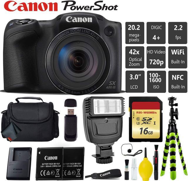 Canon PowerShot SX420 is Digital Point and Shoot Camera + Extra
