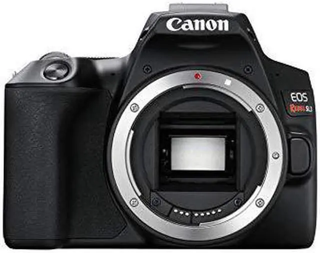 Main image of Canon EOS Rebel SL3 DSLR Digital Camera (Black) Body Only (Kit Box)