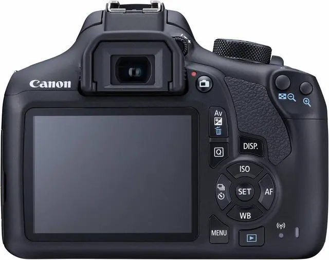 Alt view image 3 of 4 - Canon EOS Rebel T6 Digital SLR Camera with EF-S 18-55mm + EF-S 55-250mm STM (Black) Professional Accessory Bundle Packag