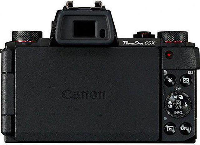 Alt view image 4 of 4 - Canon PowerShot G5 X Point & Shoot Digital Camera w/1 Inch Sensor (Black) Silver Level Bundle- International Version
