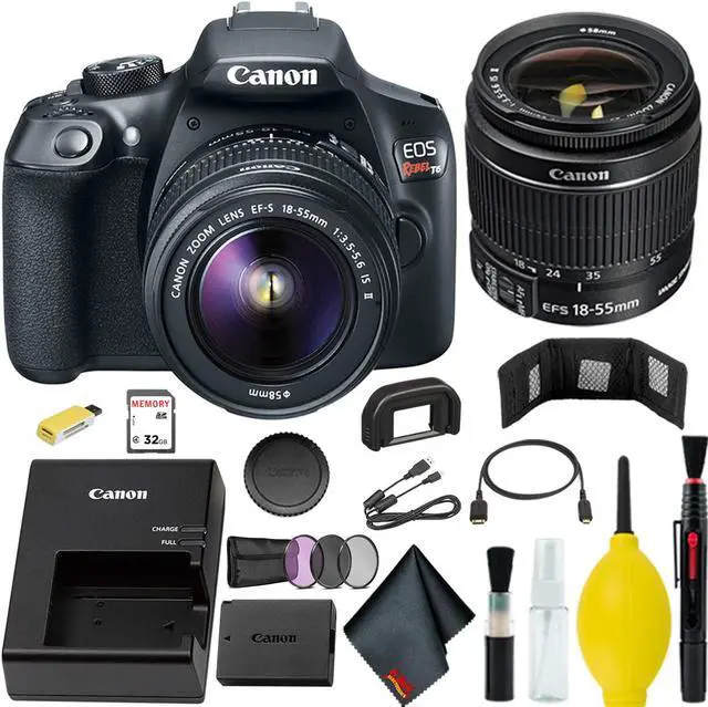 Main image of Canon EOS Rebel T6 DSLR Camera with 18-55mm Lens Memory Kit