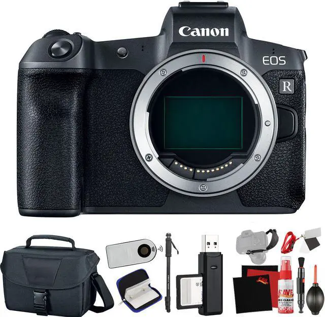 Main image of Canon EOS R Mirrorless Digital Camera (Body Only) (International Model) with Extra Accessory Bundle