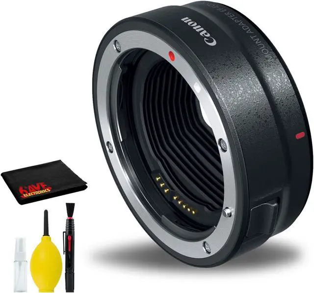 Main image of Canon Mount Adapter EF-EOS R with Professional Cleaning Kit Bundle