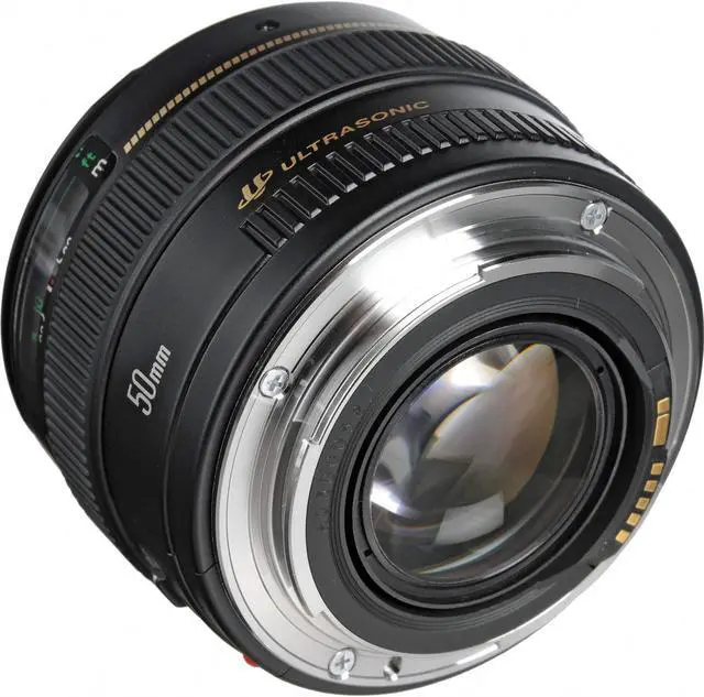 Alt view image 4 of 4 - Canon EF 50mm f/1.4 USM Camera Lens + 3 Pcs Filter Kit + Cleaning Kit