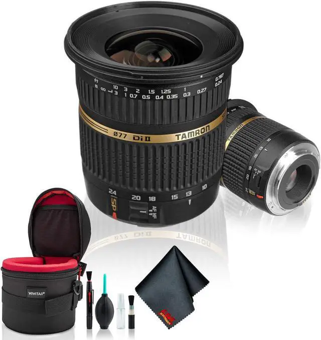Main image of Tamron SP AF 10-24mm f / 3.5-4.5 DI II Zoom Lens for Canon DSLR Cameras - Deluxe Bundle