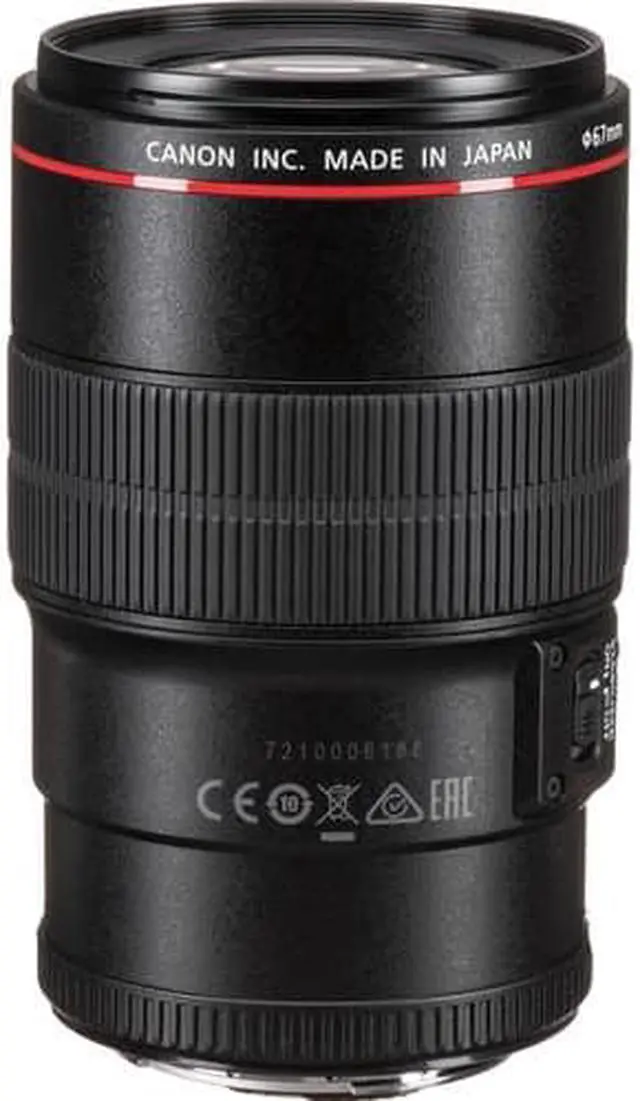 Alt view image 4 of 4 - Canon EF 100mm f/2.8L Macro IS USM Lens Bundle with Cleaning Kit, Filter Kits, and Padded Lens Case (Intl Model)