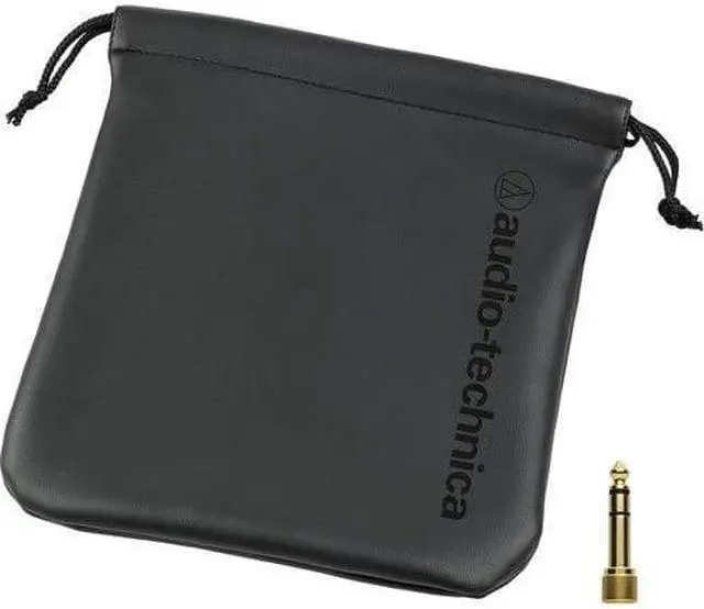 Alt view image 9 of 12 - Audio-Technica ATH-M50x Professional Studio Monitor Headphones (Black) with Carrying Case, 6Ave Cleaning Kit and 1-Year