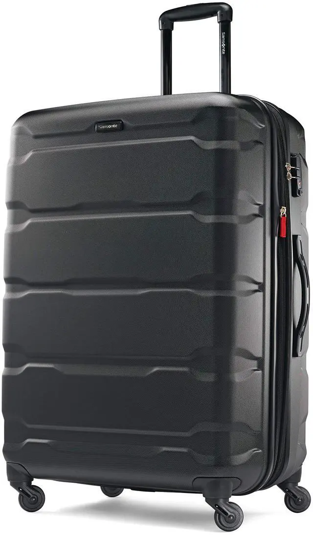 Alt view image 16 of 17 - Samsonite Omni PC Hardside Luggage, Black, Checked-Large