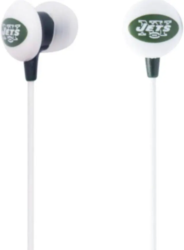 Alt view image 4 of 4 - IHIP NFFNYJ Headphones, Ny Jets