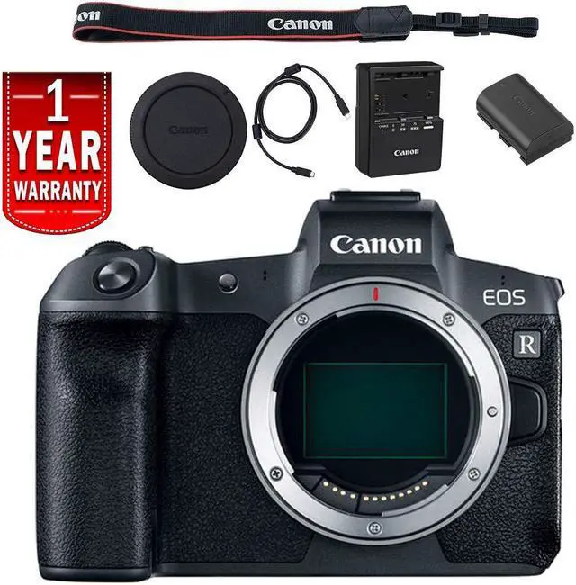 Main image of Canon EOS R Mirrorless Digital Camera International Model Base Body Bundle