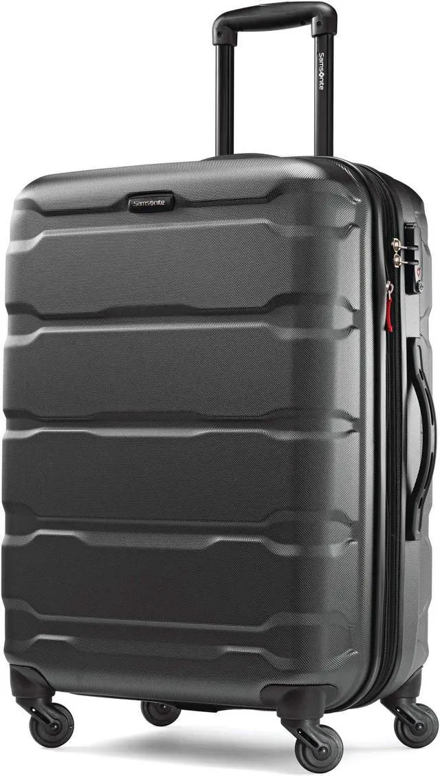 Alt view image 15 of 20 - Samsonite Omni PC Hardside Luggage, Black, Checked-Medium