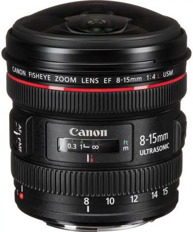Alt view image 2 of 4 - Canon EF 8-15mm f/4L Fisheye USM Ultra-Wide Zoom Lens