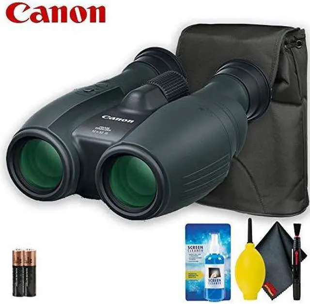 Alt view image 4 of 4 - Canon 12x32 is Image Stabilized Binocular Base Accessory Bundle