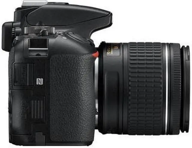 Alt view image 4 of 5 - Nikon D5600 DSLR Camera International Version (No Warranty) + Extra Battery + Extra Cleaning Cloth Bundle