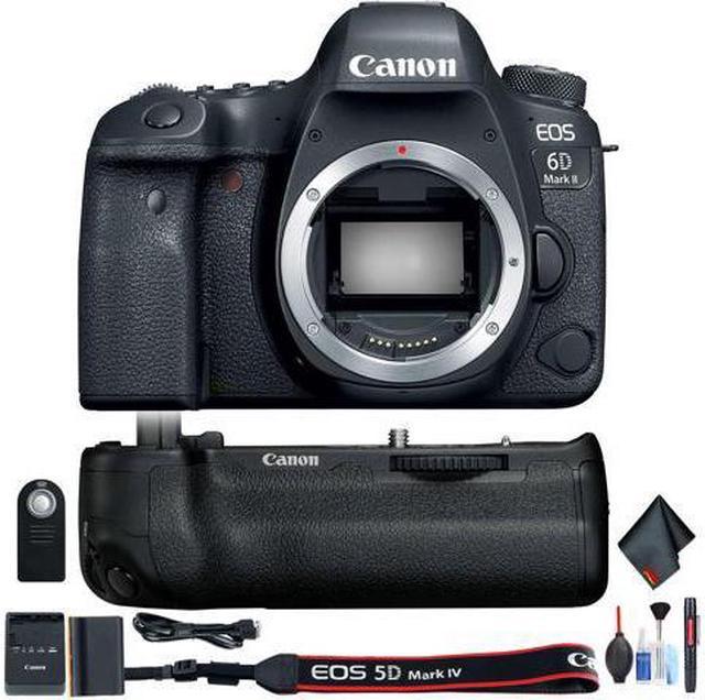 Canon EOS 6D Mark II DSLR Camera (Body Only) with Battery Grip