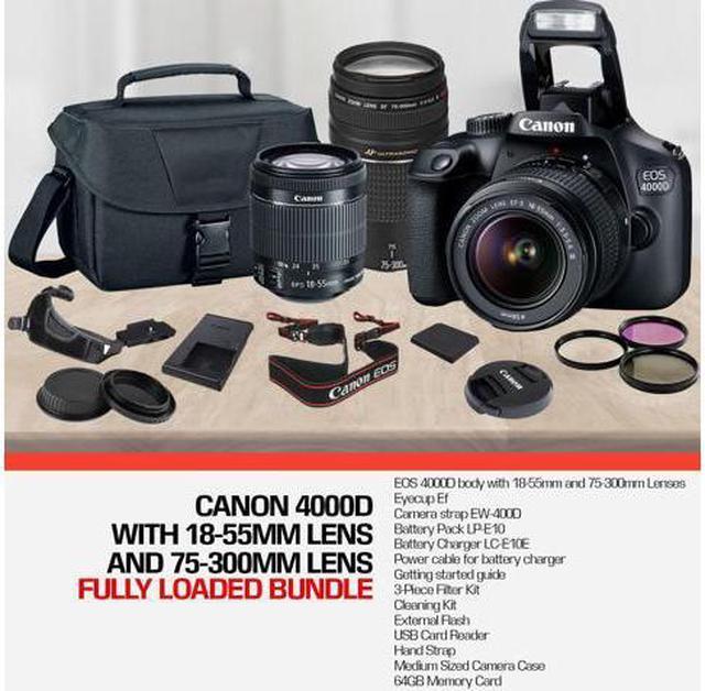 Canon 4000d + 18-55mm