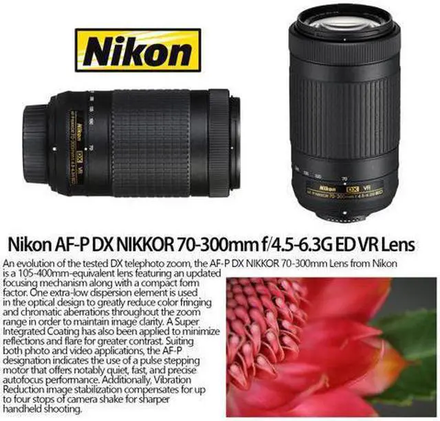 Alt view image 4 of 4 - Nikon D5600 DSLR Camera with 18-55mm Lens  and Nikon 70-300mm Lens  Tripod Memory Cards Carrying Case and Cleaning Kit  Combo