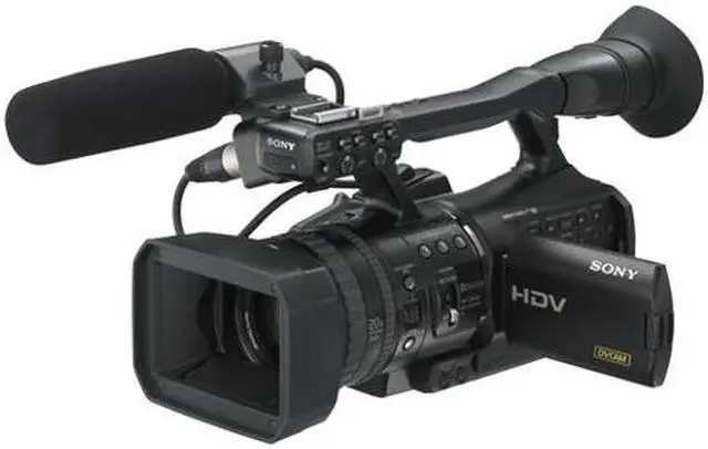 Alt view image 2 of 4 - Sony HVR-V1U HDV Camcorder + Pro Accessories Bundle