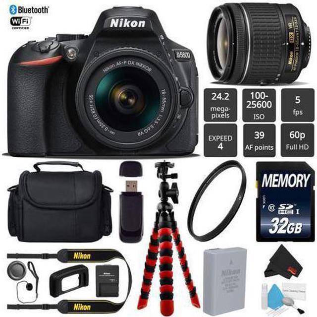 Nikon D5600 DSLR Camera with 18-140mm VR Lens Kit — Pro Photo Supply