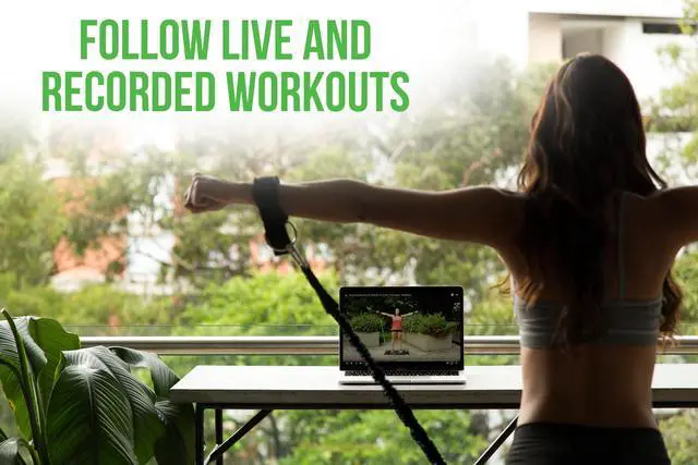 Alt view image 4 of 4 - BodyBoss Home Gym 2.0 - Full Portable Gym Home Workout Package - PKG4-Black