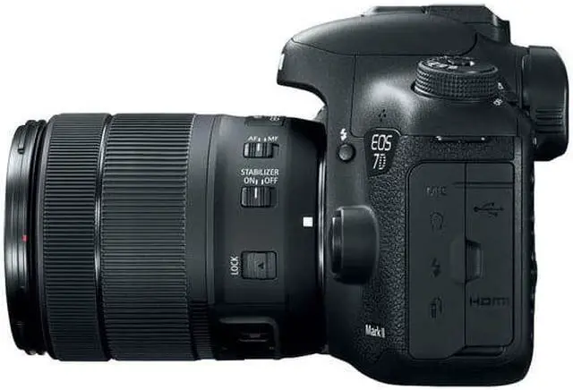 Alt view image 2 of 4 - Canon EOS 7D Mark II DSLR Camera with 18-135mm f/3.5-5.6 IS USM Lens & W-E1 Wi-Fi Adapter International Model