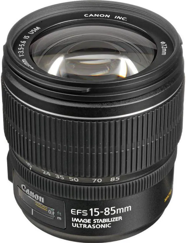 Alt view image 4 of 4 - Canon EF-S 15-85mm f/3.5-5.6 is USM Lens for Canon EF-S Mount + Accessories (International Model with 2 Year Warranty)