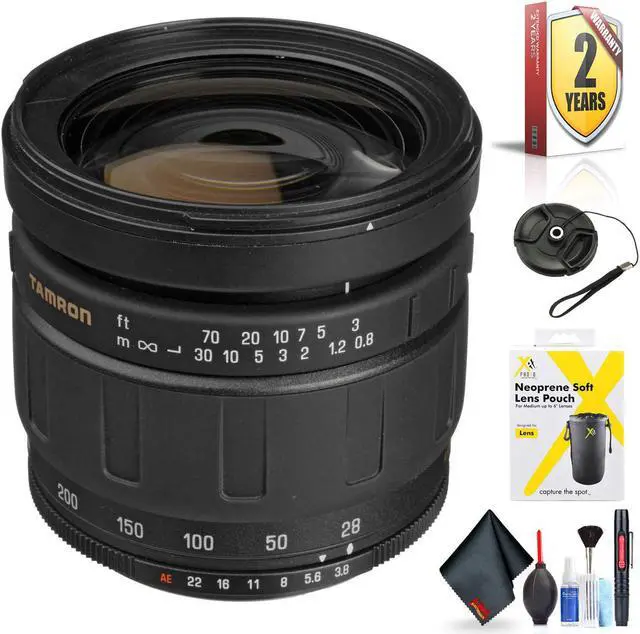 Alt view image 3 of 3 - Tamron Zoom Wide Angle-Telephoto 28-200mm f/3.8-5.6 LD Aspherical IF Super Manual Focus Adaptall Lens (Mount Required) f