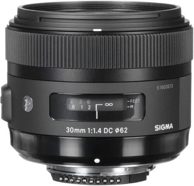 Alt view image 4 of 4 - Sigma 30mm f/1.4 DC HSM Art Lens for Nikon for Nikon F Mount + Accessories (International Model with 2 Year Warranty)
