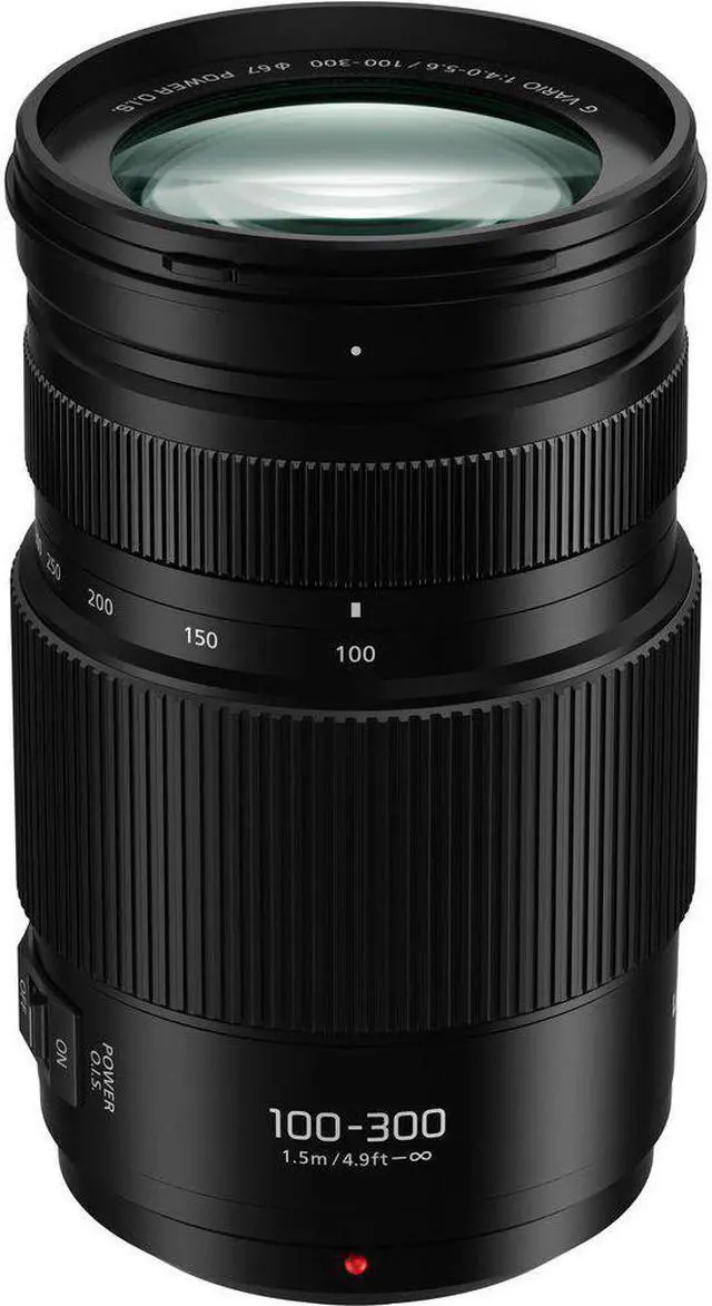 Alt view image 2 of 4 - Panasonic Lumix G Vario 100-300mm f/4-5.6 II Power O.I.S. Lens for Micro Four Thirds Mount + Accessories (International